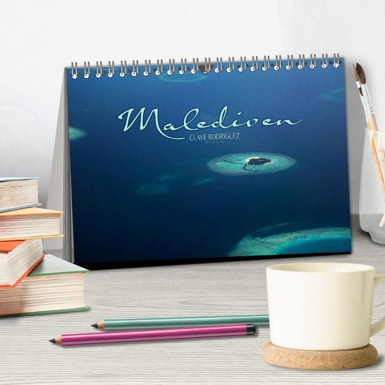 Produktbild: Malediven - Das Paradies im Indischen Ozean I (Tischkalender 2027 DIN A5 quer), CALVENDO Monatskalender