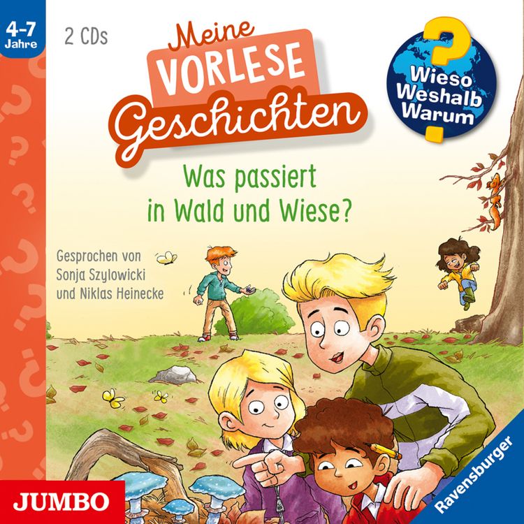 Produktbild: Wieso? Weshalb? Warum? Vorlesegeschichten:Wald und,2 Audio-CD