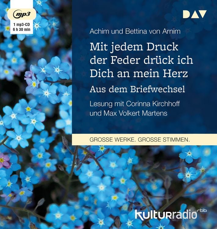Produktbild: Mit jedem Druck der Feder drück ich Dich an mein Herz. Aus dem Briefwechsel