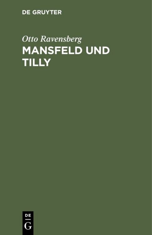 Produktbild: Mansfeld und Tilly