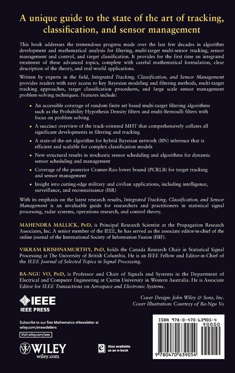 Produktbild: Integrated Tracking, Classification, and Sensor Management