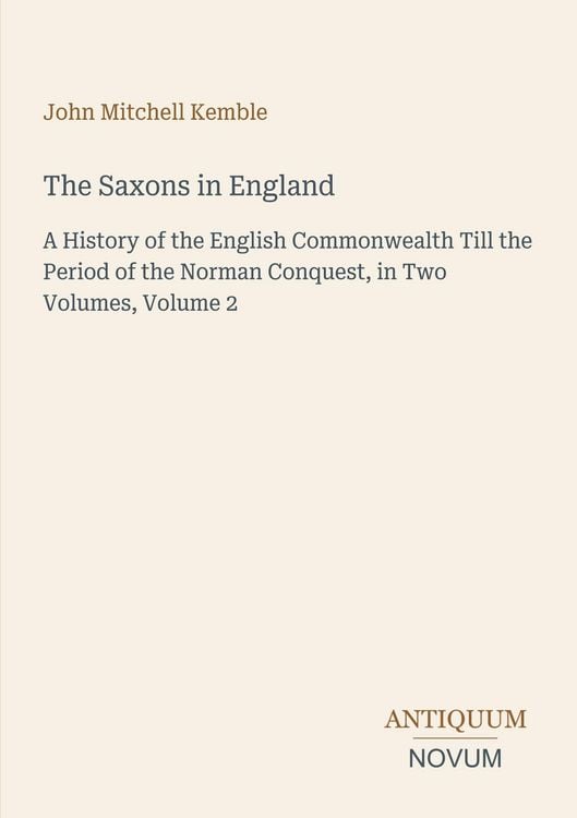 Produktbild: The Saxons in England