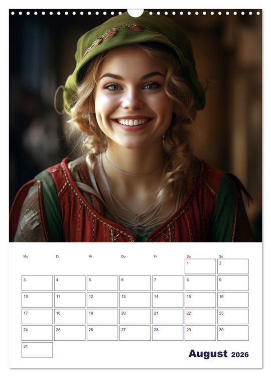 Produktbild: Die lebhafte Jahreszeiten! (Wandkalender 2026 DIN A3 hoch), CALVENDO Monatskalender