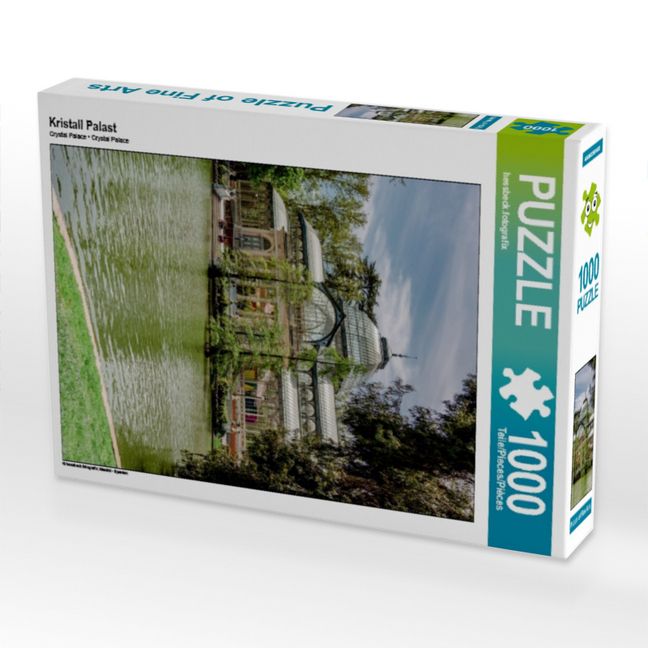 Produktbild: CALVENDO Puzzle Kristall Palast | 1000 Teile Lege-Gr&ouml;&szlig;e 64x48cm Foto-Puzzle f&uuml;r gl&uuml;ckliche Stunden