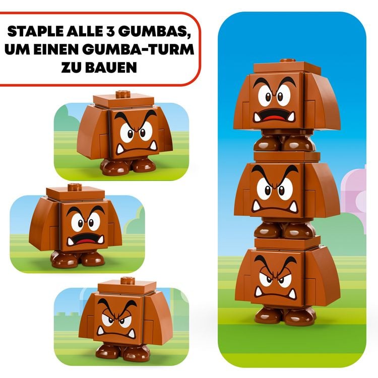 LEGO Super Mario Gumba-Spielplatz, Abenteuer-Spielset zum Sammeln 71433