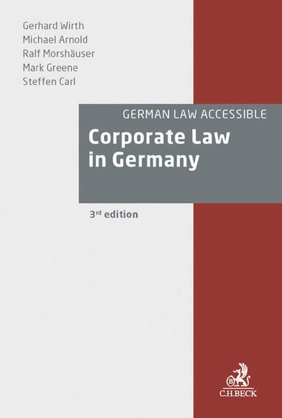Produktbild: Corporate Law in Germany