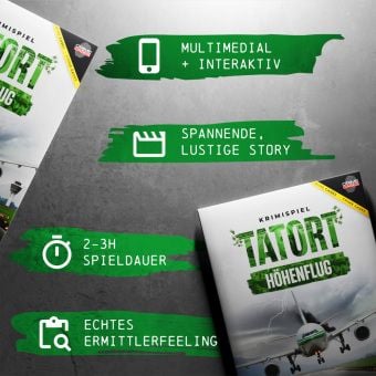 Produktbild: CRIMECASES Krimispiel: Tatort H&ouml;henflug