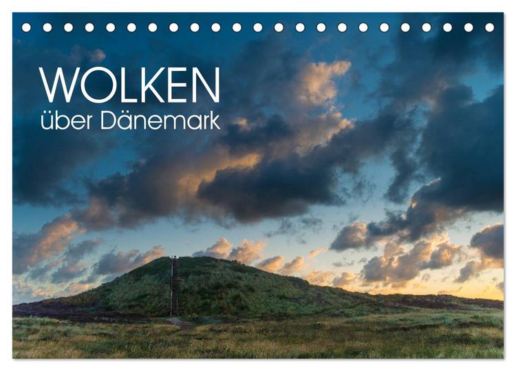 Produktbild: Wolken &uuml;ber D&auml;nemark (Tischkalender 2026 DIN A5 quer), CALVENDO Monatskalender