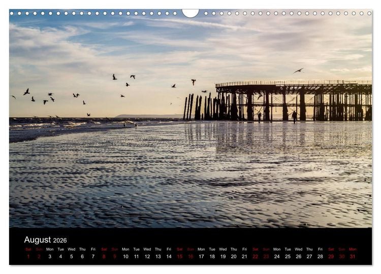 Produktbild: Photographs of Hastings and St Leonards (Wall Calendar 2026 DIN A3 landscape), CALVENDO 12 Month Wall Calendar