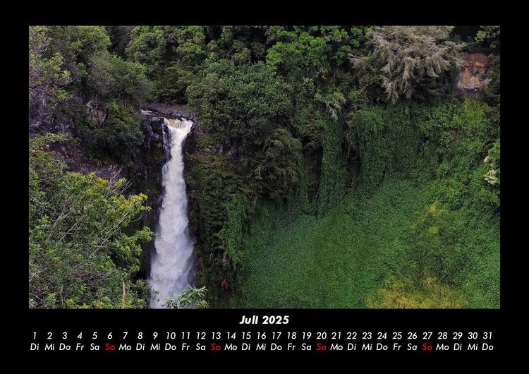 Produktbild: Wasserf&auml;lle 2025 Fotokalender DIN A3
