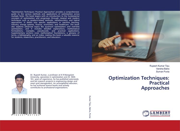 Produktbild: Optimization Techniques: Practical Approaches