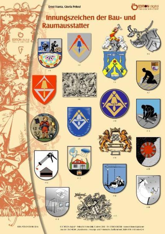 Produktbild: Innungszeichen der Bau- und Raumausstatter