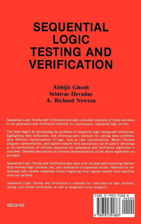 Produktbild: Sequential Logic Testing and Verification