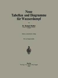 Produktbild: Neue Tabellen und Diagramme f&uuml;r Wasserdampf