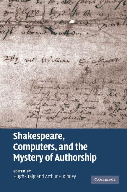 Produktbild: Shakespeare, Computers, and the Mystery of Authorship