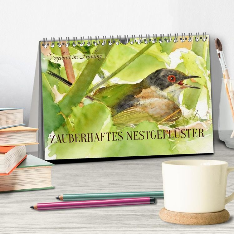 Produktbild: Zauberhaftes Nestgefl&uuml;ster (Tischkalender 2027 DIN A5 quer), CALVENDO Monatskalender