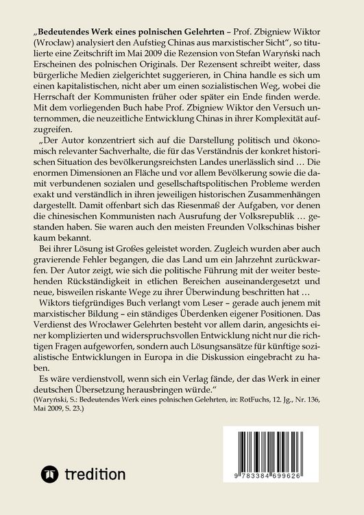 Produktbild: China auf dem Weg der sozialistischen Modernisierung