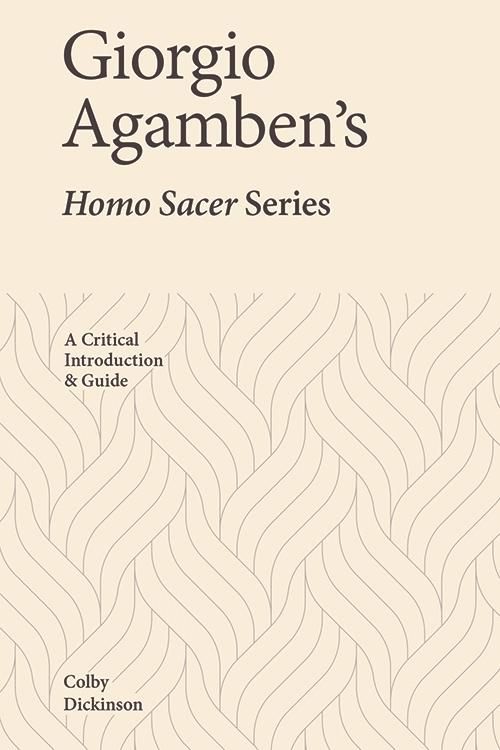 Produktbild: Giorgio Agamben's Homo Sacer Series
