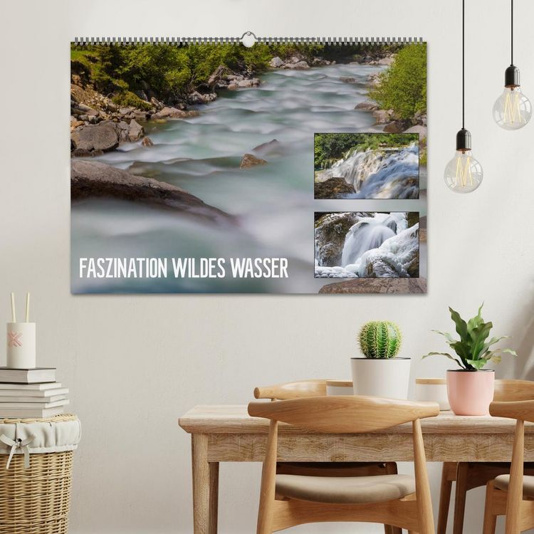 Produktbild: Faszination wildes Wasser (Wandkalender 2026 DIN A2 quer), CALVENDO Monatskalender