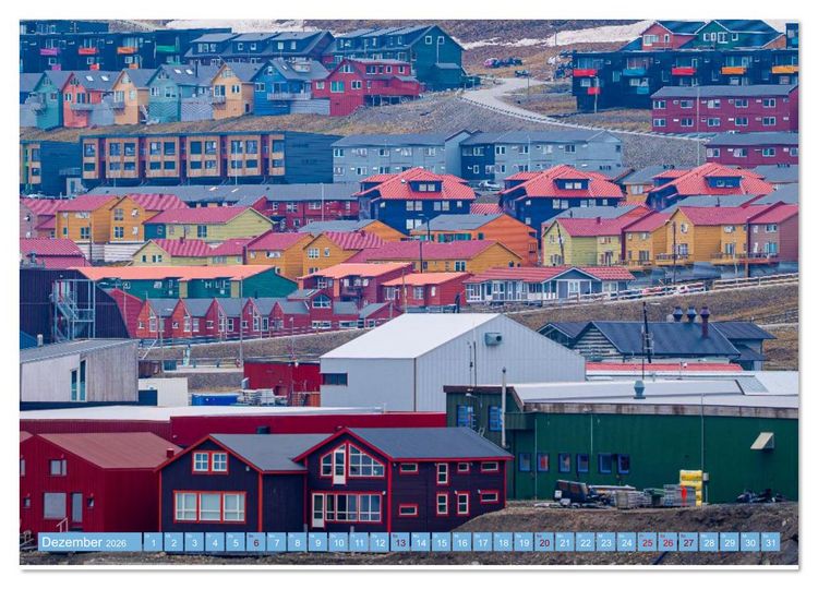 Produktbild: Spitzbergen im Sommer (Wandkalender 2026 DIN A4 quer), CALVENDO Monatskalender