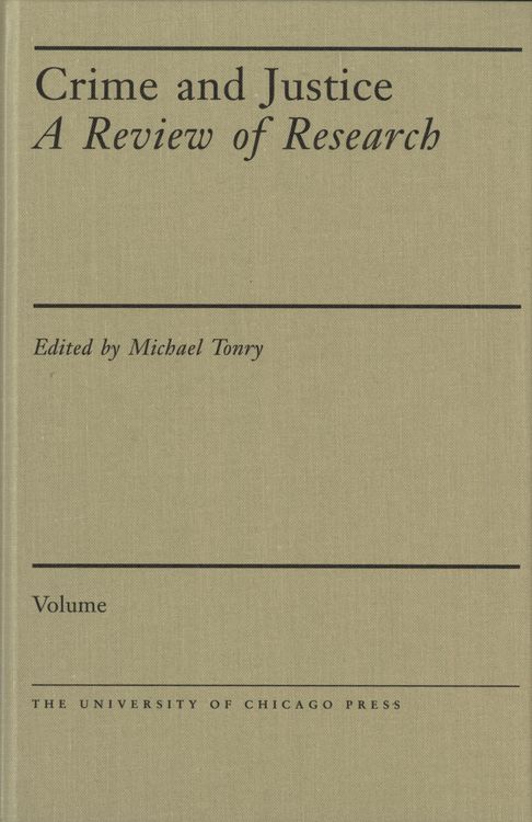 Produktbild: Crime and Justice, Volume 44