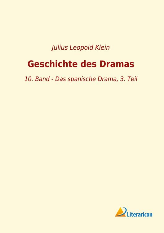 Produktbild: Geschichte des Dramas