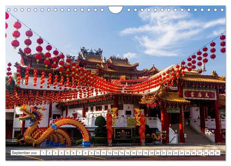 Produktbild: Kuala Lumpur einfach liebenswert (Wandkalender 2026 DIN A4 quer), CALVENDO Monatskalender