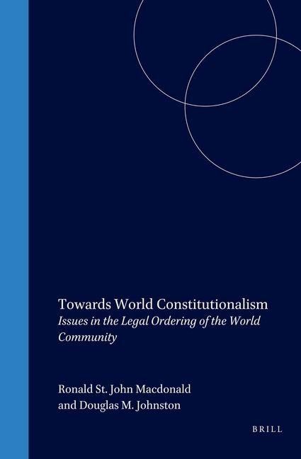 Produktbild: Towards World Constitutionalism