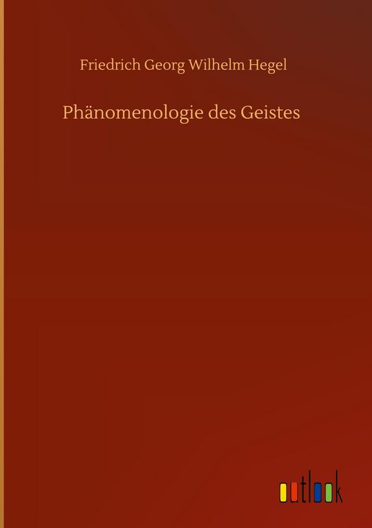 Produktbild: Ph&auml;nomenologie des Geistes