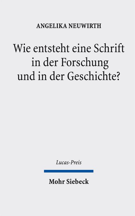Produktbild: Wie entsteht eine Schrift in der Forschung und in der Geschichte?