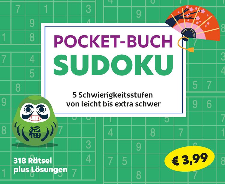 Produktbild: Pocket-Buch Sudoku Band 3