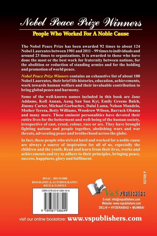Produktbild: Nobel Peace Prize Winners