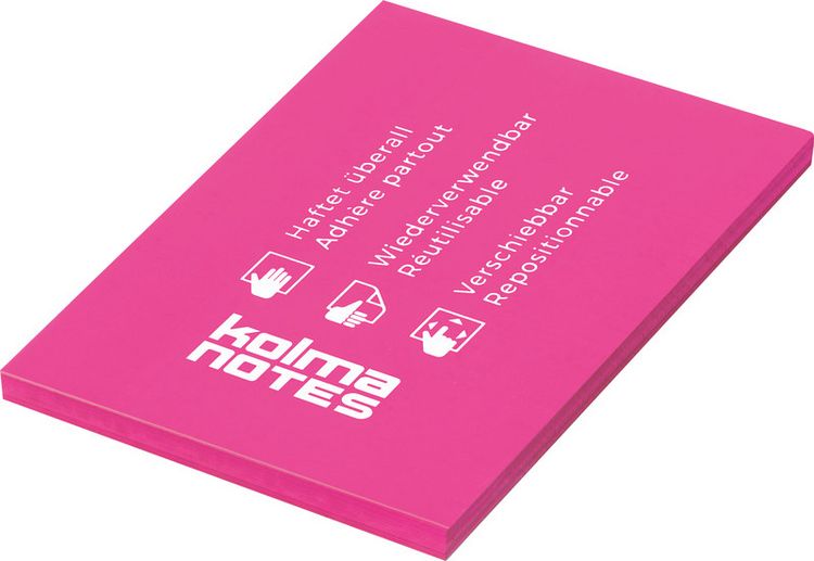 Produktbild: Haftnotizen A7 berry,100 Blatt