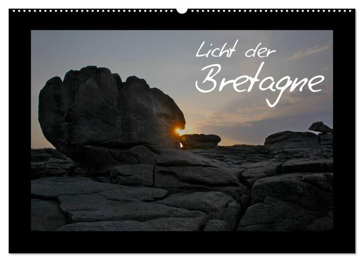 Produktbild: Licht der Bretagne (Wandkalender 2026 DIN A2 quer), CALVENDO Monatskalender
