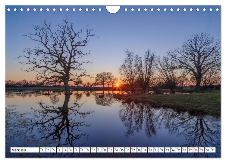 Produktbild: Magische Stimmungen in Mecklenburg-Vorpommern (Wandkalender 2027 DIN A4 quer), CALVENDO Monatskalender