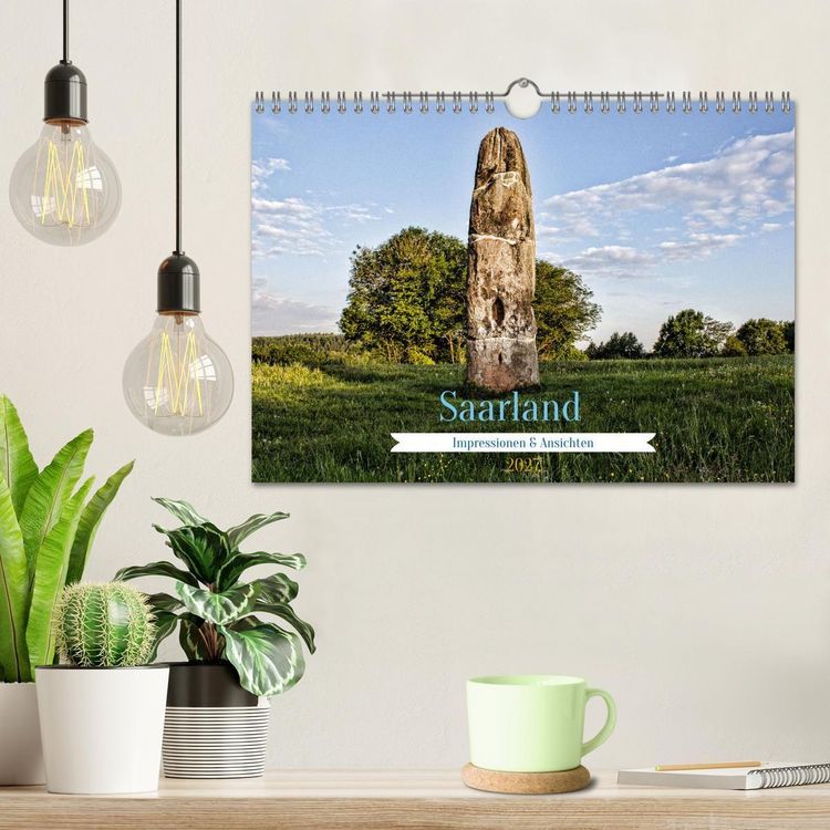 Produktbild: Saarland Impressionen & Ansichten (Wandkalender 2027 DIN A4 quer), CALVENDO Monatskalender