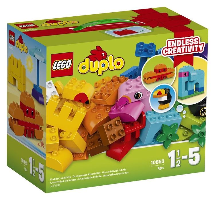 Bild vom Artikel LEGO® DUPLO® 10853 Kreativ-Bauset bunte Tierwelt vom Autor 