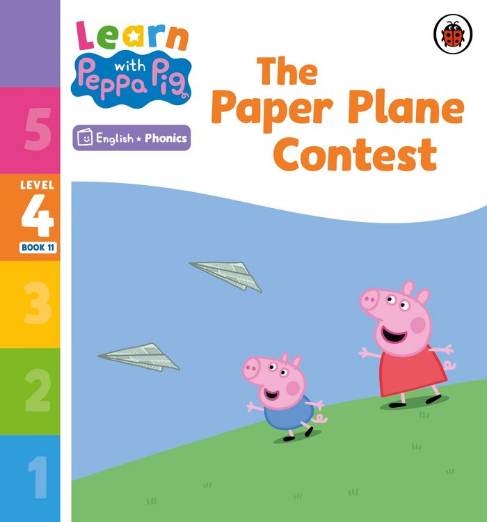 Produktbild: Learn with Peppa Phonics Level 4 Book 11 - The Paper Plane Contest (Phonics Reader)