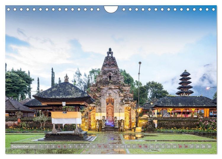 Produktbild: Bali - Momente einer Reise (Wandkalender 2027 DIN A4 quer), CALVENDO Monatskalender
