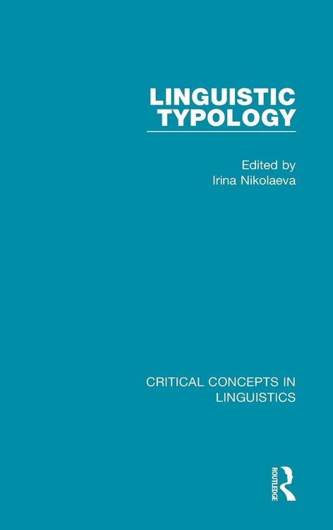 Produktbild: Linguistic Typology