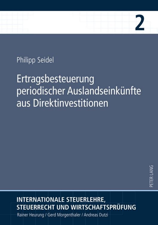 Produktbild: Ertragsbesteuerung periodischer Auslandseinkuenfte aus Direktinvestitionen