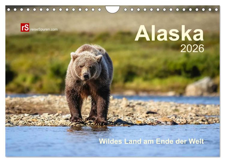 Produktbild: Alaska 2026 Wildes Land am Ende der Welt (Wandkalender 2026 DIN A4 quer), CALVENDO Monatskalender