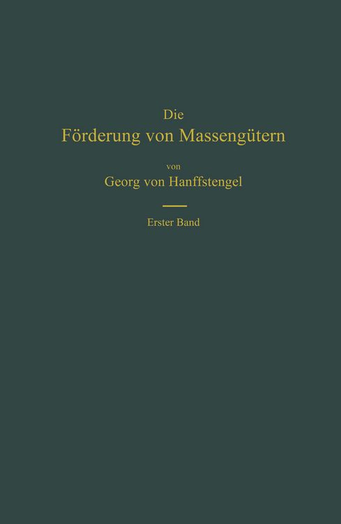 Produktbild: Die F&ouml;rderung von Masseng&uuml;tern