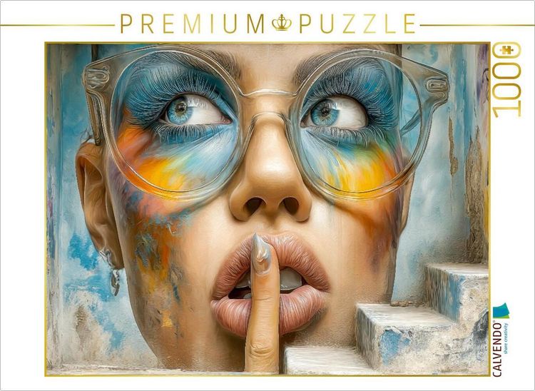 Produktbild: CALVENDO Puzzle Das Geheimnis bewahren | 1000 Teile Lege-Gr&ouml;&szlig;e 64x48cm Foto-Puzzle f&uuml;r gl&uuml;ckliche Stunden