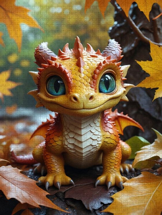 Produktbild: CALVENDO Puzzle Herbstkron | 1000 Teile Lege-Gr&ouml;&szlig;e 64x48cm Foto-Puzzle f&uuml;r gl&uuml;ckliche Stunden