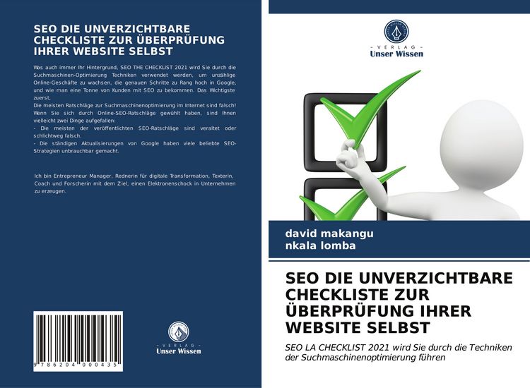 Produktbild: Seo die Unverzichtbare Checkliste Zur &Uuml;berpr&uuml;fung Ihrer Website Selbst