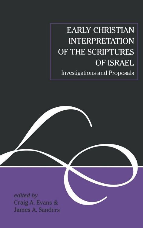 Produktbild: Early Christian Interpretation of the Scriptures of Israel