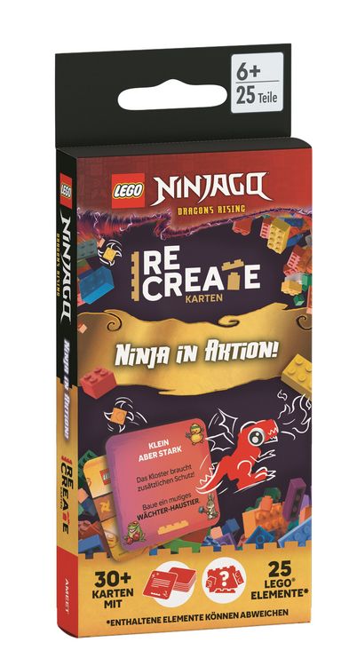 Produktbild: LEGO&reg; NINJAGO&reg; - ReCreate Karten - Ninja in Aktion