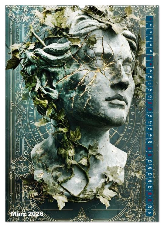 Produktbild: Umbrae Libri (Wandkalender 2026 DIN A2 hoch), CALVENDO Monatskalender