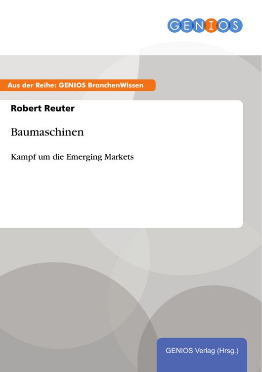 Produktbild: Baumaschinen